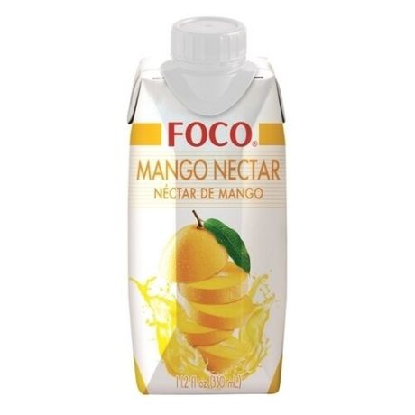 Нектар FOCO манго, 0.33 л