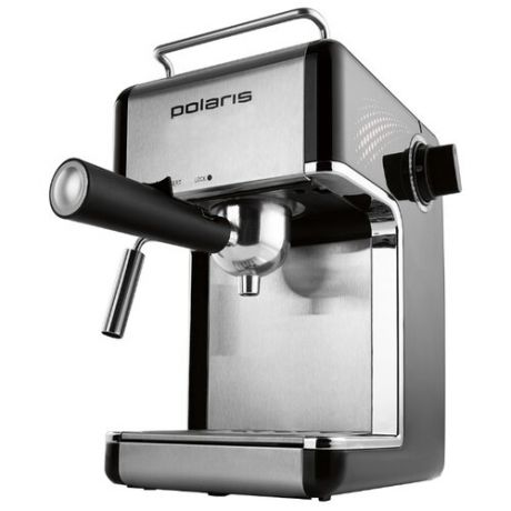 Кофеварка рожковая Polaris PCM 4010A серебристый