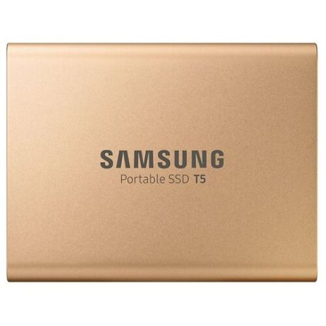 Внешний SSD Samsung Portable SSD T5 1 ТБ золотистый