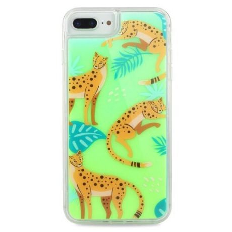 Чехол Pastila Neon Case для Apple iPhone 6 Plus/iPhone 7 Plus/iPhone 8 Plus Леопарды