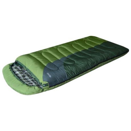 Спальный мешок PRIVAL Берлога зеленый с правой стороны