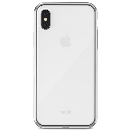 Чехол Moshi Vitros для Apple iPhone X jet silver