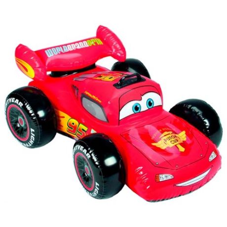 Надувная игрушка-наездник Intex Тачки Disney-Pixar 58576 красный