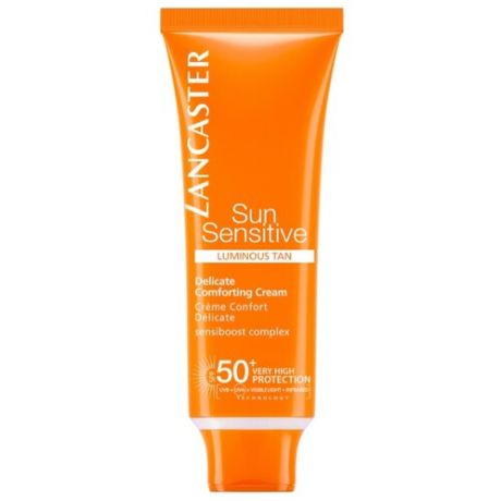 Lancaster крем Sun Sensitive нежный для чувствительной кожи, SPF 50, 50 мл