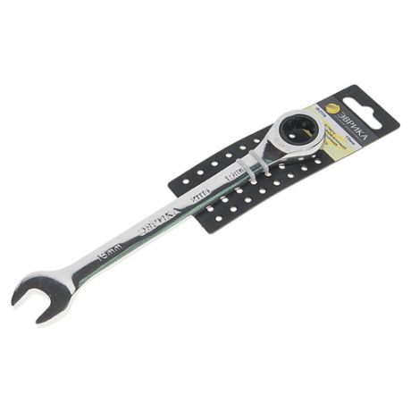 Эврика Ключ трещоточный комбинированный 15мм ER-21115H