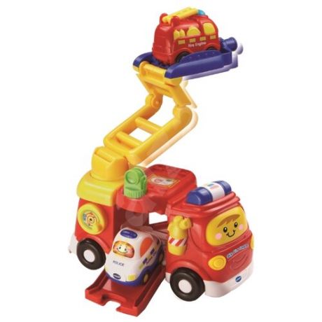 Интерактивная развивающая игрушка VTech Большая пожарная машина красный