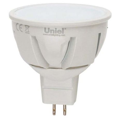 Лампа светодиодная Uniel LED FR/DIM PLP01WH картон, GU5.3, JCDR, 6Вт