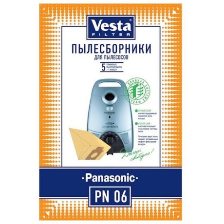 Vesta filter Бумажные пылесборники PN 06 5 шт.