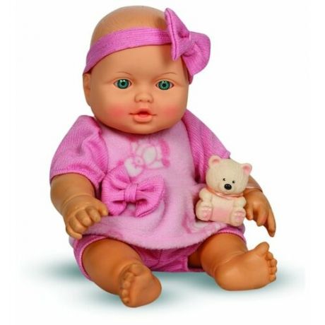 Кукла Весна Малышка с мишуткой, 30 см, В200