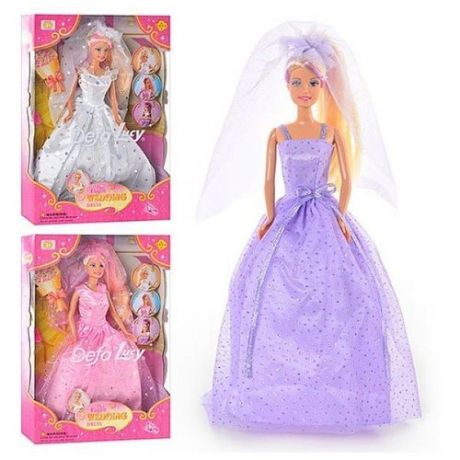 Кукла Defa Lucy Элегантное свадебное платье 29 см 6003