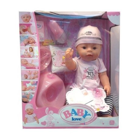 Интерактивная кукла Shantou Gepai Baby Love 1604O325