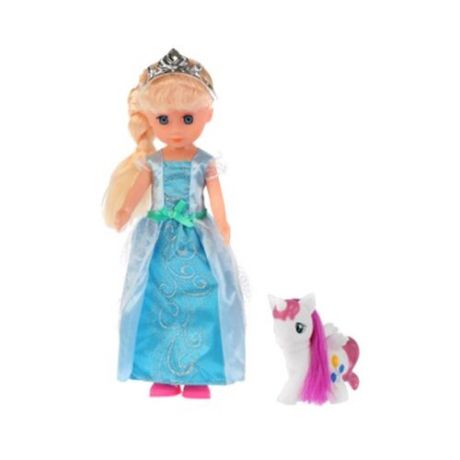 Интерактивная кукла Принцесса Елена с пони и аксессуарами, 36 см, EL36601-RU