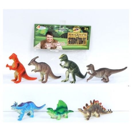 Фигурки Играем вместе Диалоги о животных Динозавры HB9908-7