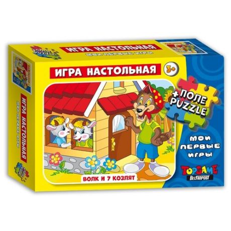 Настольная игра TOPGAME Волк и 7 козлят