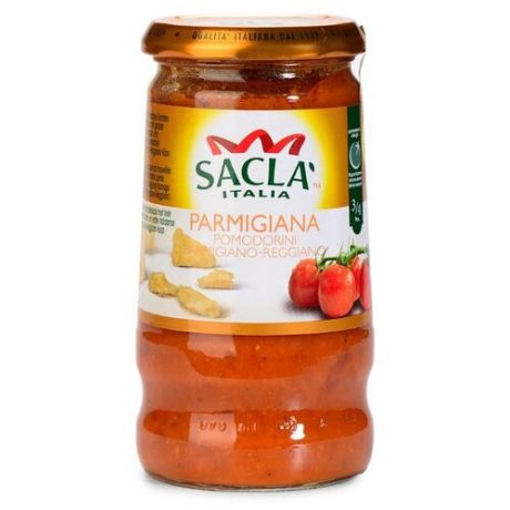Соус Sacla С томатами черри и сыром пармезан Parmigiana, 350 г