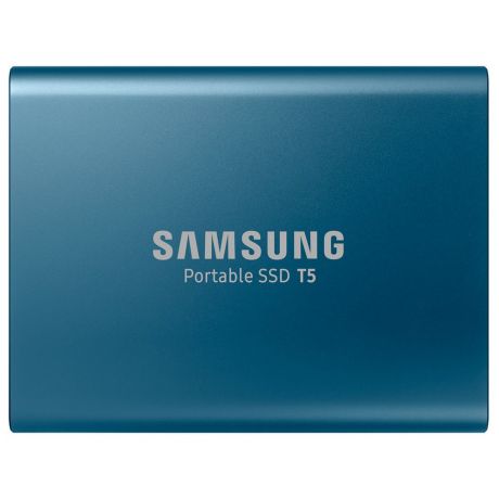 Внешний жесткий диск (SDD) Samsung T5 MU-PA500B 500GB, blue