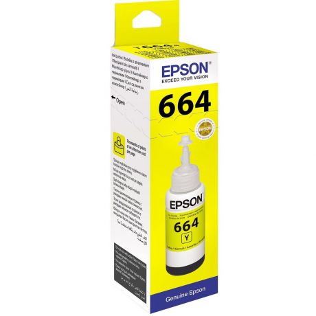 Картридж Epson C13T66444A желтый