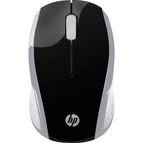 Компьютерная мышь HP Wireless Mouse 200 серебристый (2HU84AA)
