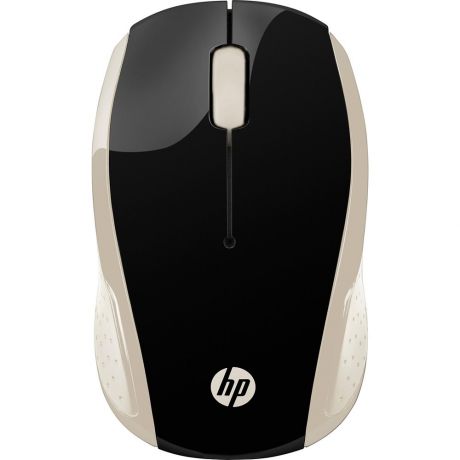 Компьютерная мышь HP Wireless Mouse 200 Silk золотой (2HU83AA)