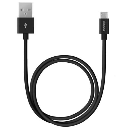 Кабель Deppa USB - micro USB, 3 м (72229) черный