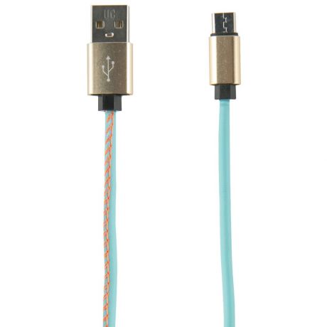 Кабель Red Line USB-USB Type-C, 2 м, синий