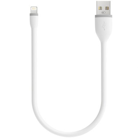 Кабель Satechi Flexible USB-Lightning MFI, 0.25 м, белый