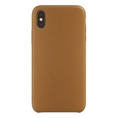 Чехол для смартфона uBear Capital Leather Case для Apple iPhone XS Max, коричневый