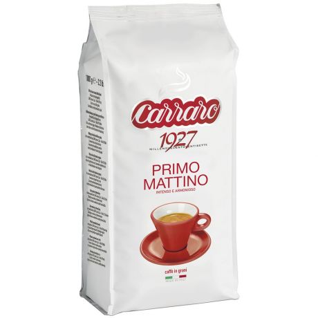 Кофе в зернах Carraro Примо Маттино