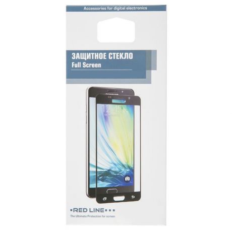 Защитное стекло Red Line для Samsung Galaxy J2 Core (2018) Full Screen, черная рамка