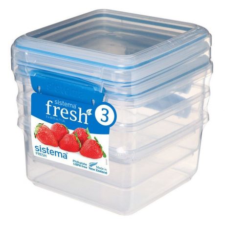 Набор контейнеров для еды Sistema Fresh 921630