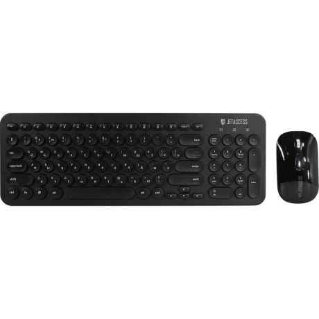 Комплект клавиатуры и мыши Jet.A SlimLine KM30 W черная
