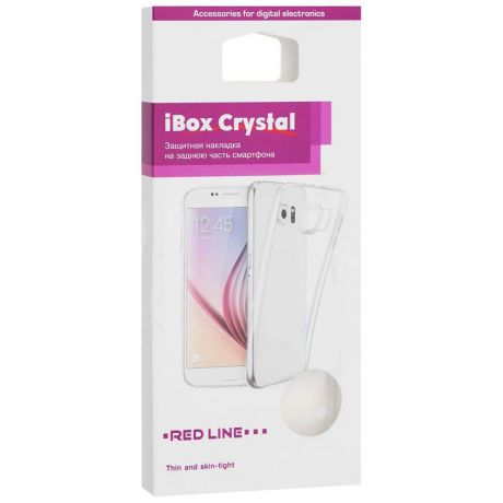 Чехол для смартфона Red Line iBox Crystal для Samsung Galaxy A40, прозрачный