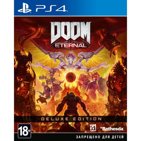 DOOM Eternal. Deluxe Edition PS4, русская версия