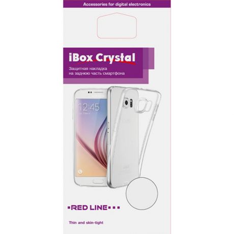 Чехол для смартфона Red Line iBox Crystal для Xiaomi Redmi 7A, прозрачный