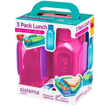 Контейнер для еды Sistema Lunch 1595R
