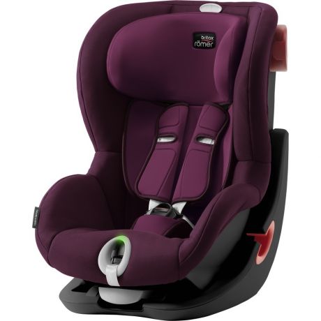 Детское автокресло Britax Roemer King II LS Black Series Burgundy Red Trendline