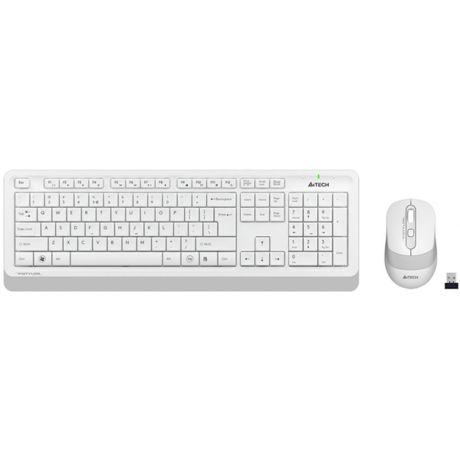 Комплект клавиатуры и мыши A4Tech FG1010 White
