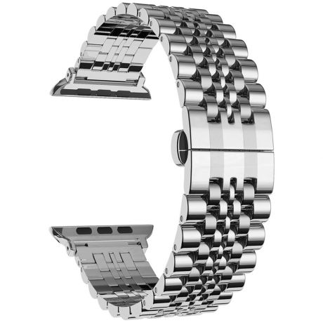 Ремешок для умных часов Lyambda Castor 22 мм, серебряный (DSG-07-06T-22-SL)