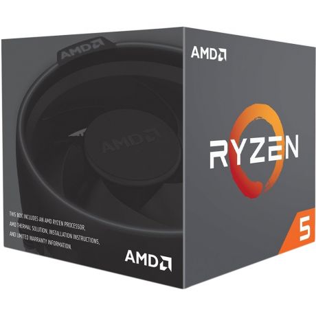 Процессор (CPU) AMD Ryzen X6 R5-2600X SAM4 BOX 95W 3600 YD260XBCAFBOX