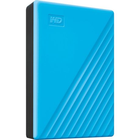 Внешний жесткий диск (HDD) Western Digital My Passport 4TB, голубой