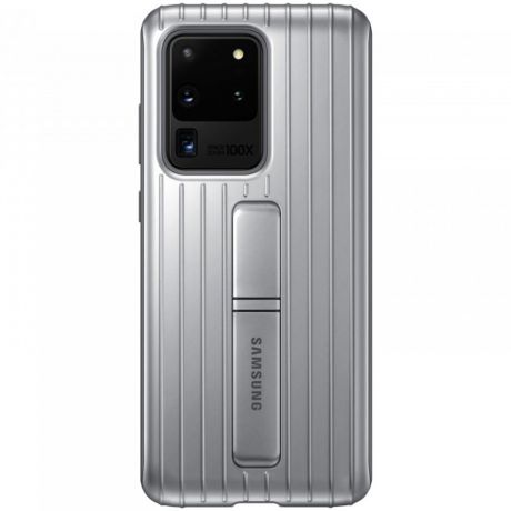 Чехол для смартфона Samsung Protective Standing Cover Galaxy S20 Ultra, silver