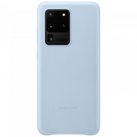 Чехол для смартфона Samsung Leather Cover Galaxy S20 Ultra, blue