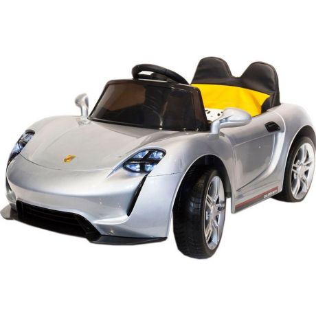 Детский электромобиль Toyland Porshe Sport BBH 7188 серебряный
