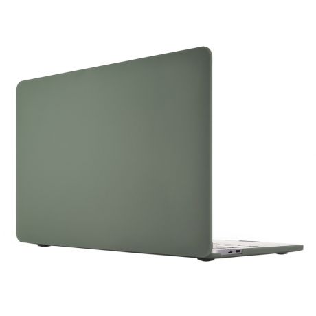 Защитный чехол VLP Plastic Case для MacBook Pro 13", темно-зеленый
