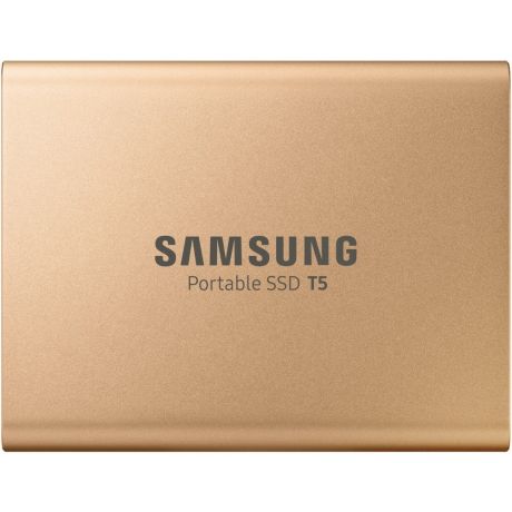 Внешний жесткий диск (SDD) Samsung T5 500GB Gold