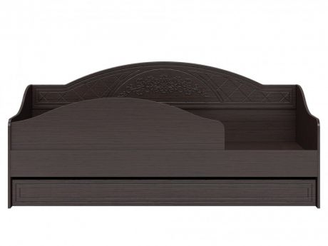 кровать Кровать Соня Премиум с бортиком (80х200) Соня Премиум в цвете Патина Венге
