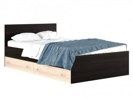 кровать Кровать с ящиками и комплектом для сна Виктория (140х200) Виктория