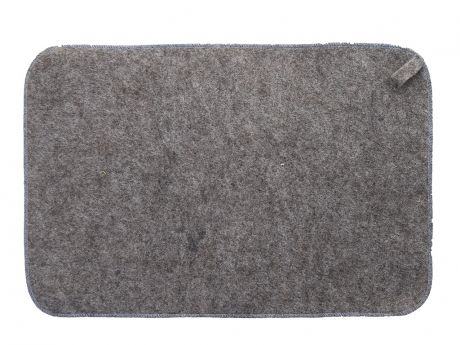 Коврик для бани Жар-Банька XL 40x60cm Grey-Color Piping