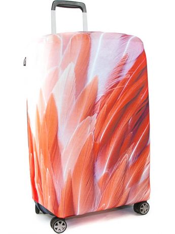 Чехол для чемодана RATEL Animal размер L Pink Flamingo