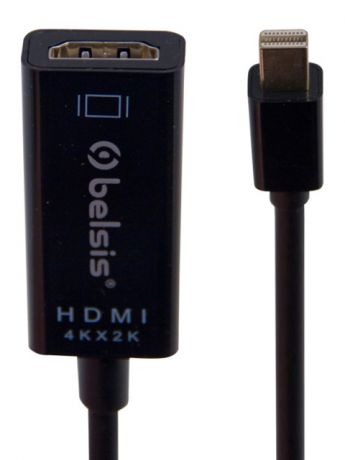 Аксессуар Belsis Display Port - HDMI 0.2m Black BW8801